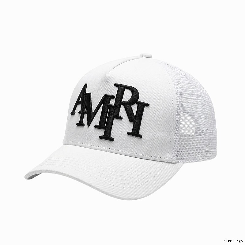 AMIRI Letter Style White Cap