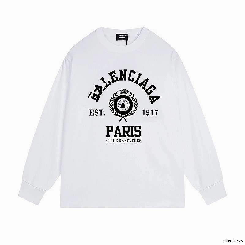 Balenciaga retro-style white T-shirt