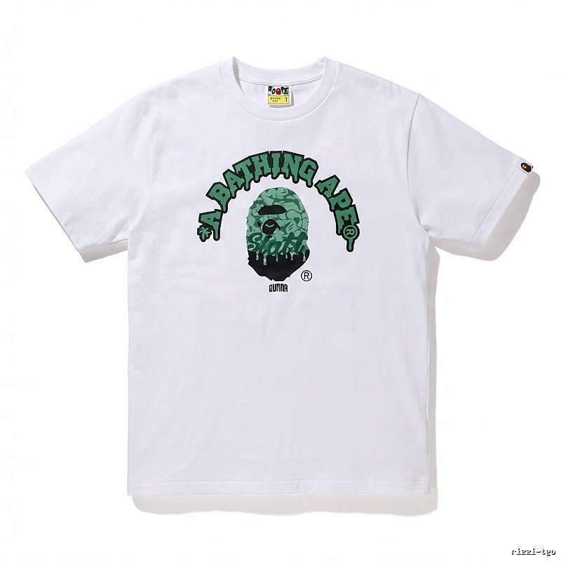Bape Ape Head Cool White T-shirt in Streetwear Style