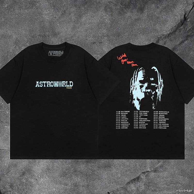 Denim Tears Black Graphic T-Shirt Easy Pairing