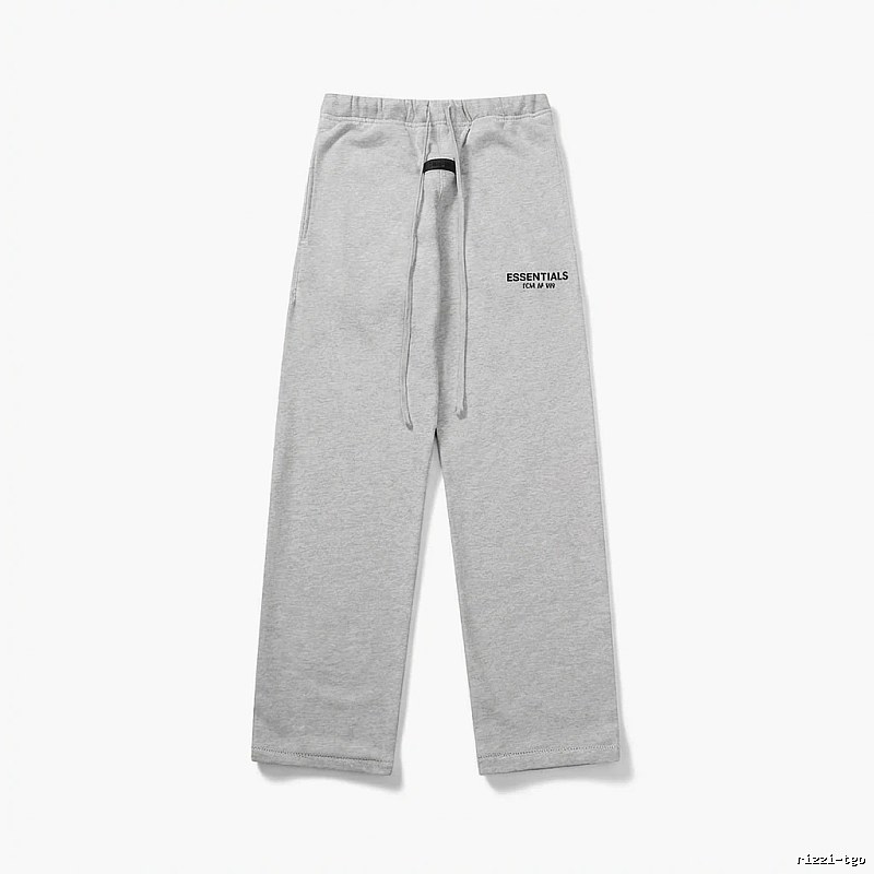 ESSENTIALS simple-style light gray sweatpants
