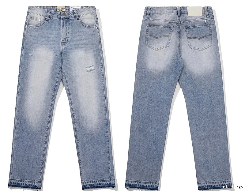 Gallery Dept. distressed light blue jeans