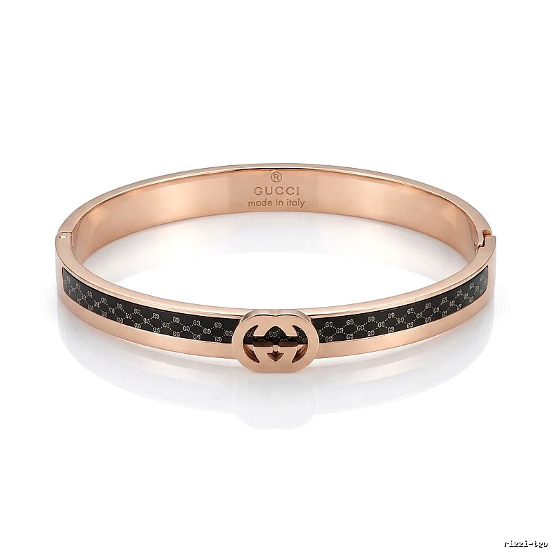 Gucci Double G Vintage Rose Gold Bracelet