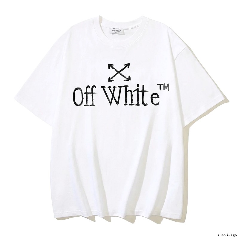 Off-White simple style white T-shirt