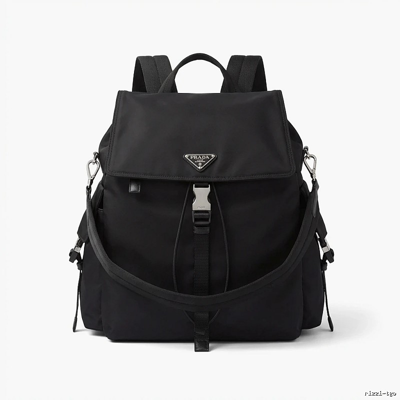 Prada classic black backpack