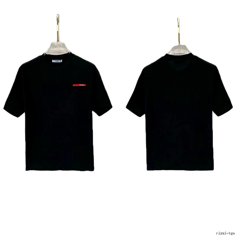 Prada Red Label Minimalist Black Short-sleeve T-shirt