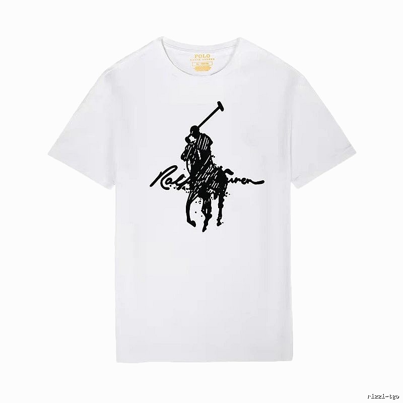 Ralph Lauren Polo-style white T-shirt