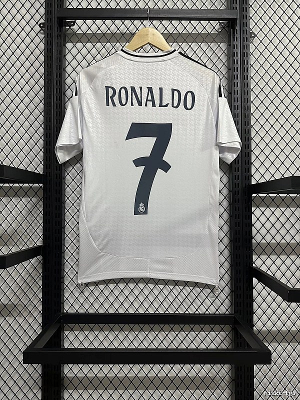 Real Madrid Streetwear Home soccer jersey White Real Madrid with Logo Accent Select Edition