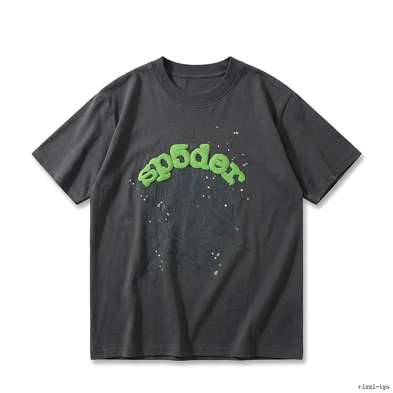 Sp5der Dark Style Black T-shirt