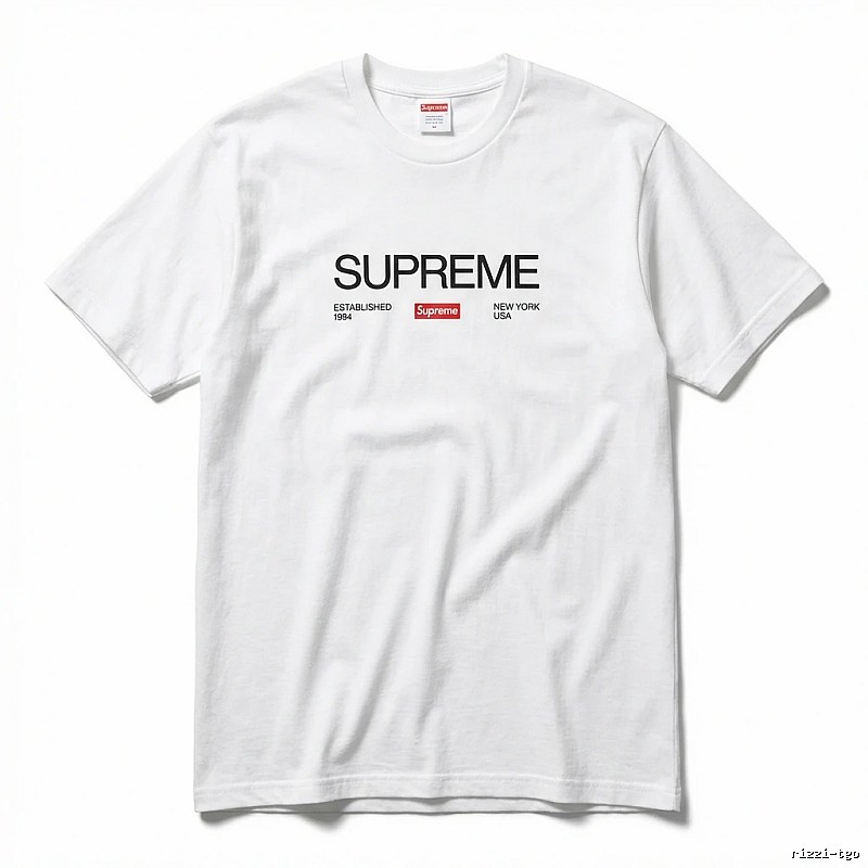 Supreme basic white T-shirt