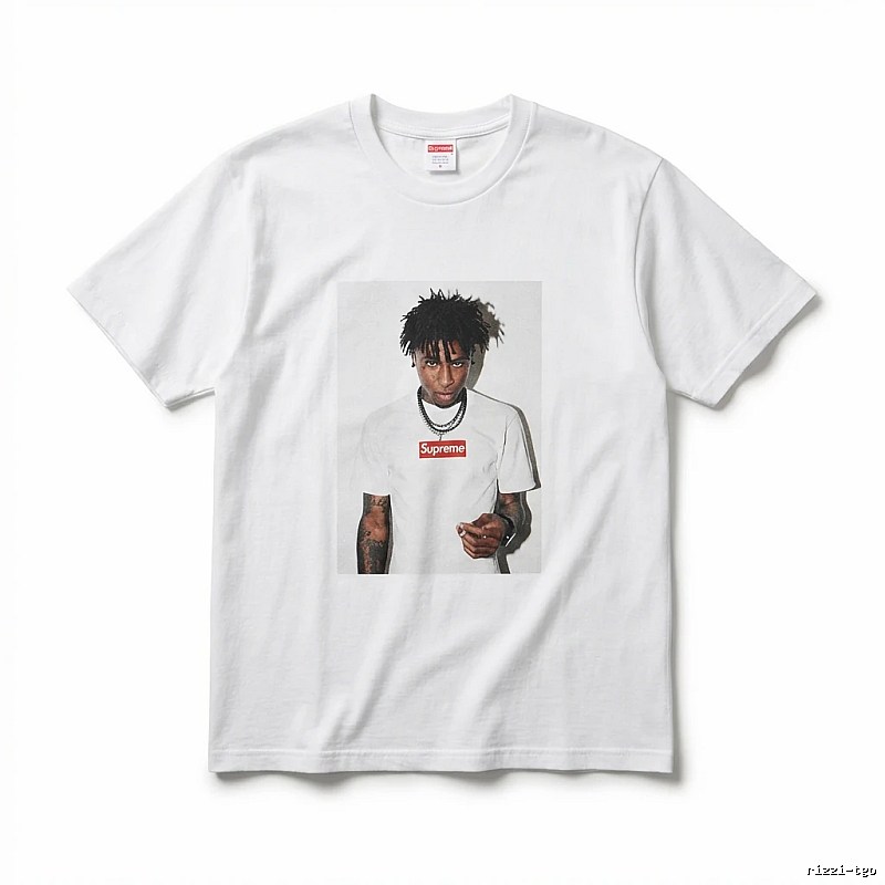 Supreme Portrait Style White T-shirt
