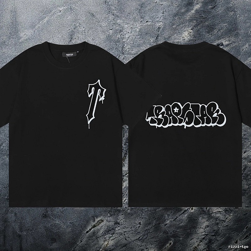 Trapstar Gift Ready Keys graphic T-shirt Black White Key with Fresh Pattern