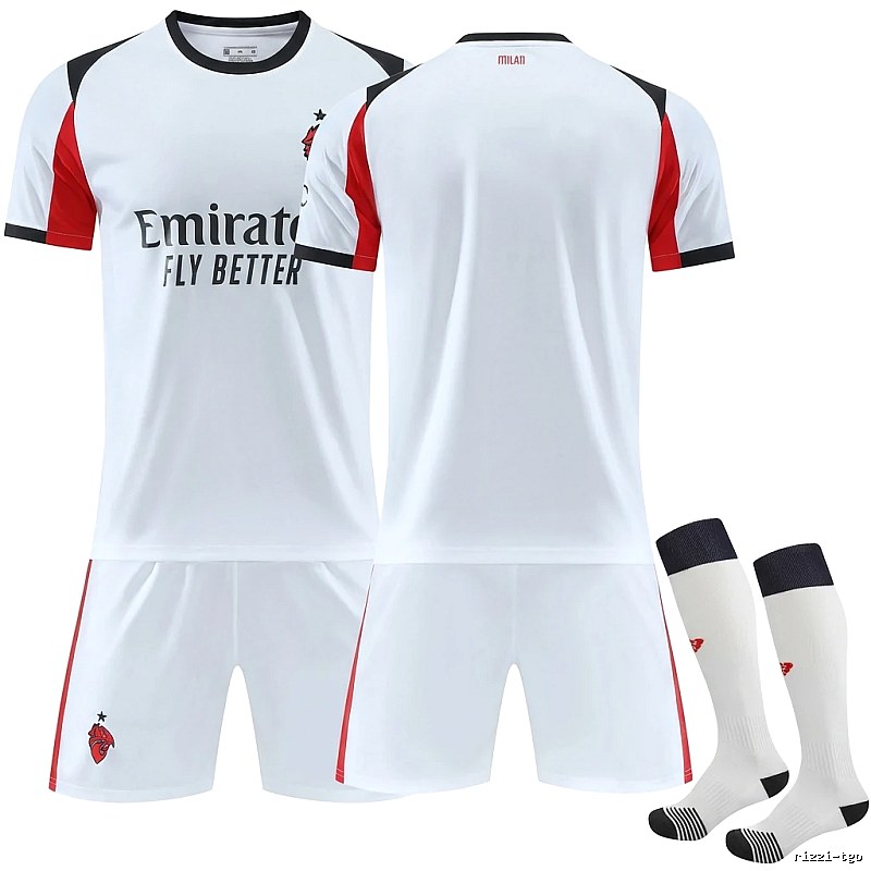 AC Milan classic sporty white jersey