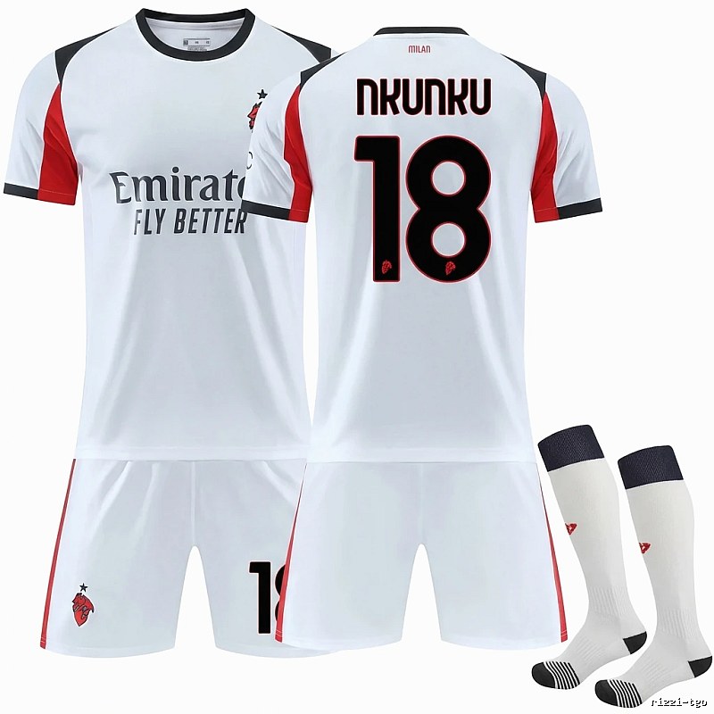 AC Milan No. 18 Player's Jersey Set