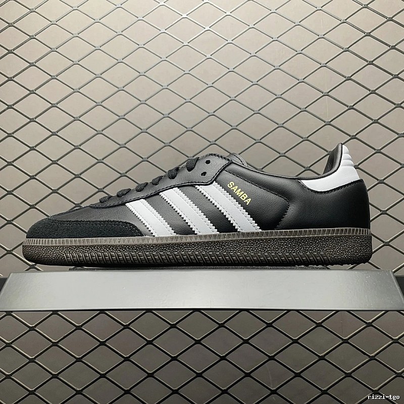 Adidas Low-Profile Sneakers with Streamlined Sole in Black and White