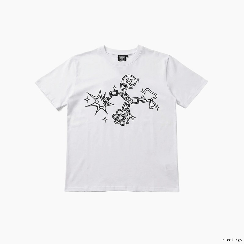 ADWYSD Graffiti Style White T-shirt