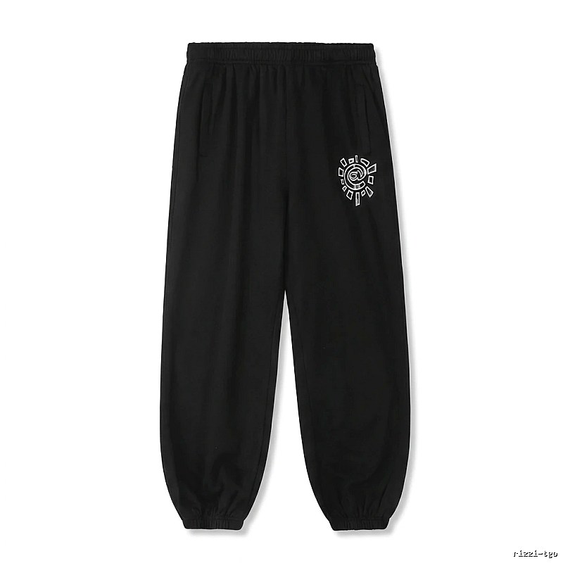ADWYSD Printed Casual Black Pants