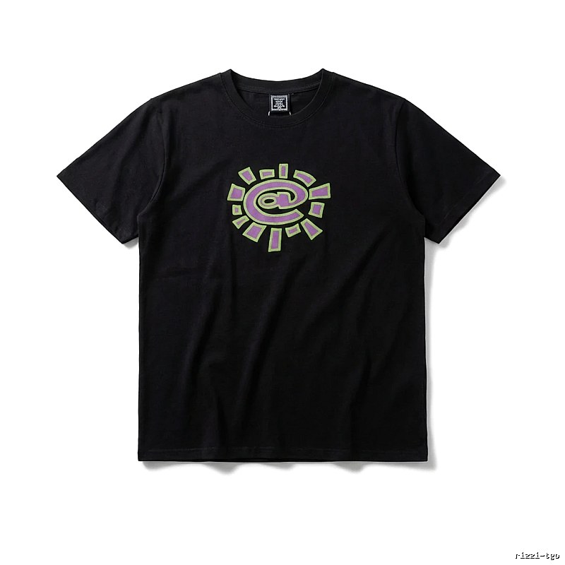ADWYSD Trendy Brand Printed Black T-shirt