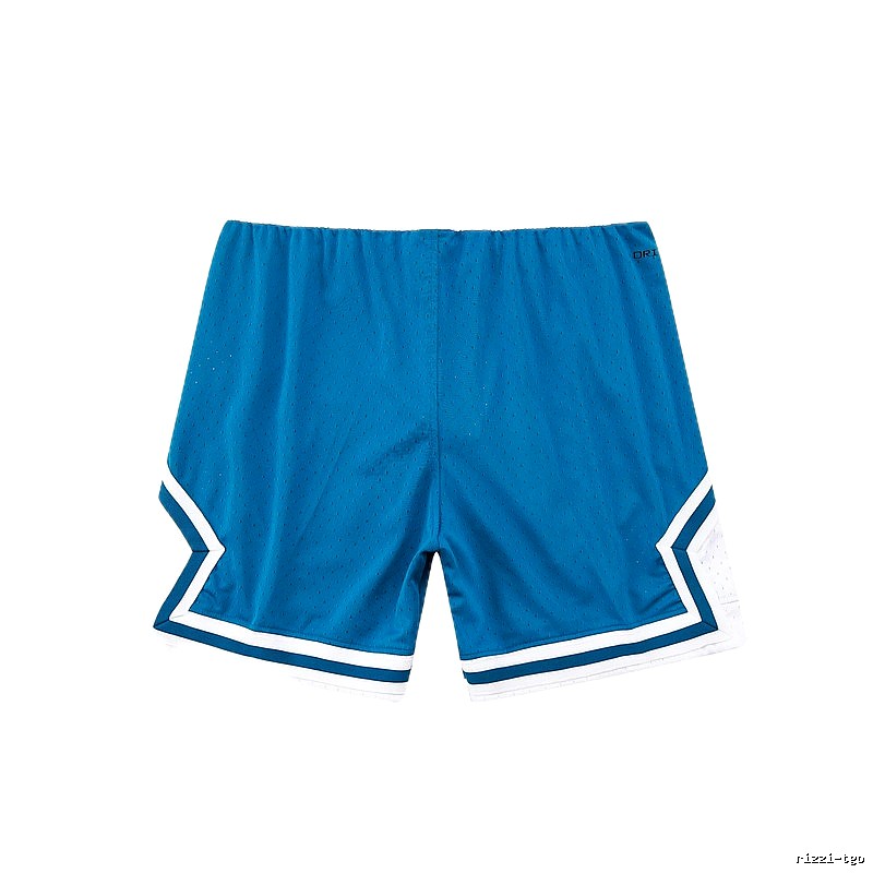 AJ basketball style blue shorts