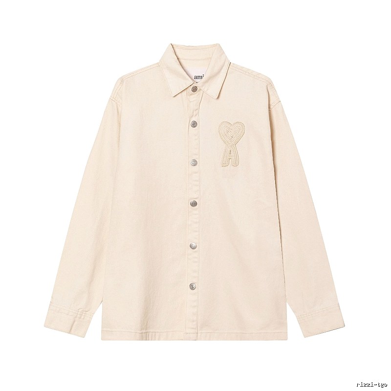 AMI Embroidered Love Style Shirt