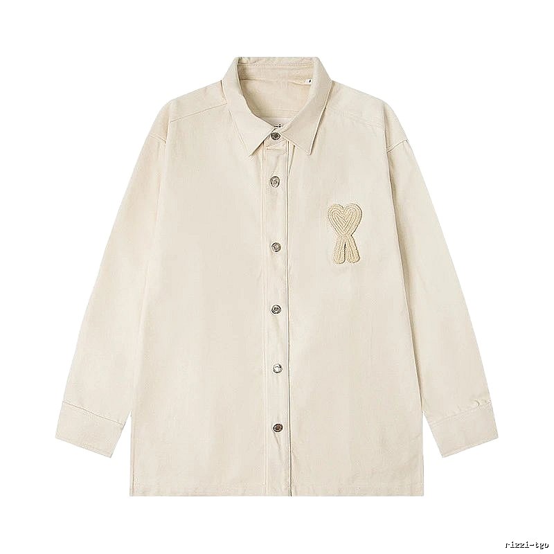 AMI Embroidered Love Style Shirt