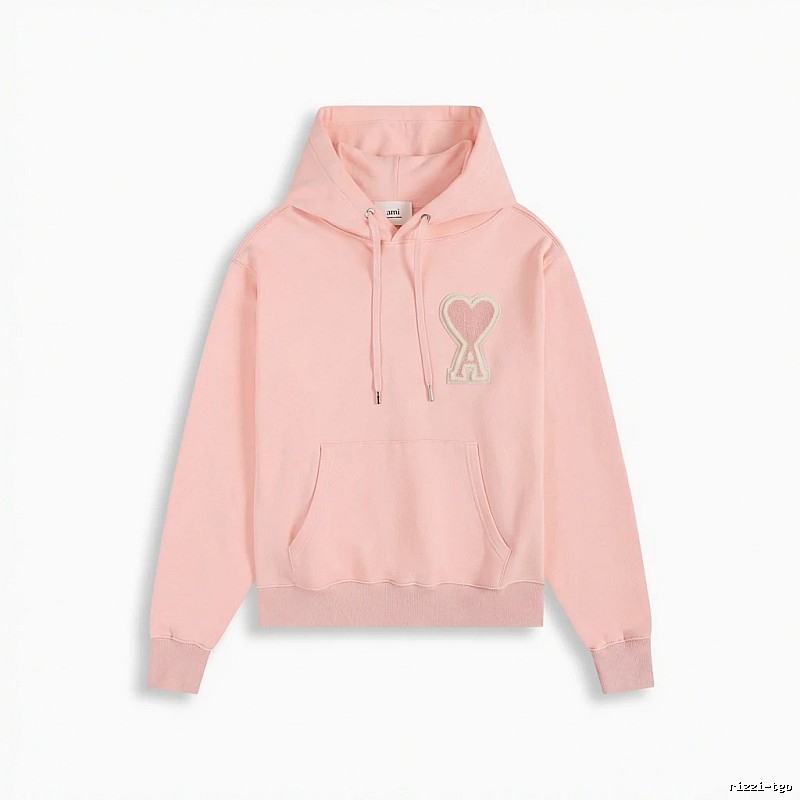 AMI Love Pink Hoodie