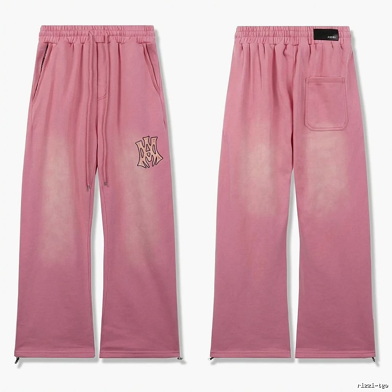 AMIRI casual style pink long trousers