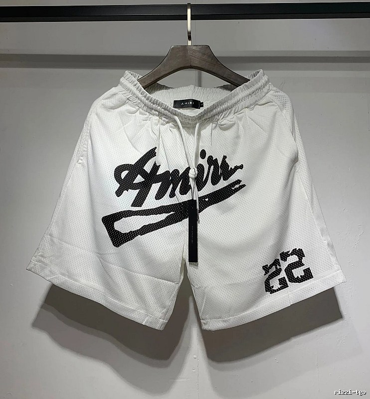 AMIRI Graffiti Street Style White Shorts