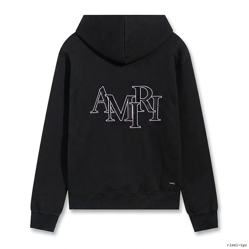 AMIRI letter-style black sweatshirt