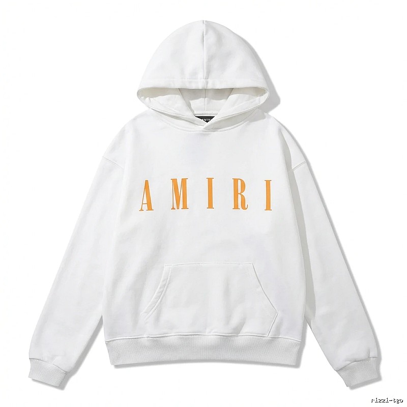 AMIRI letter trendy brand white sweatshirt