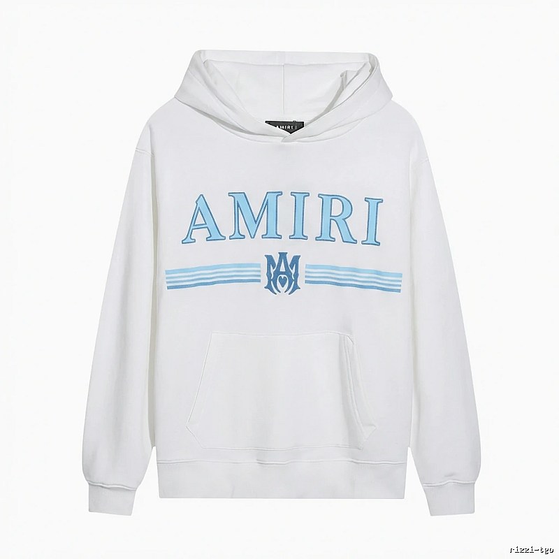 AMIRI simple style white hoodie