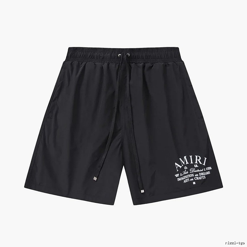 AMIRI trendy brand black shorts