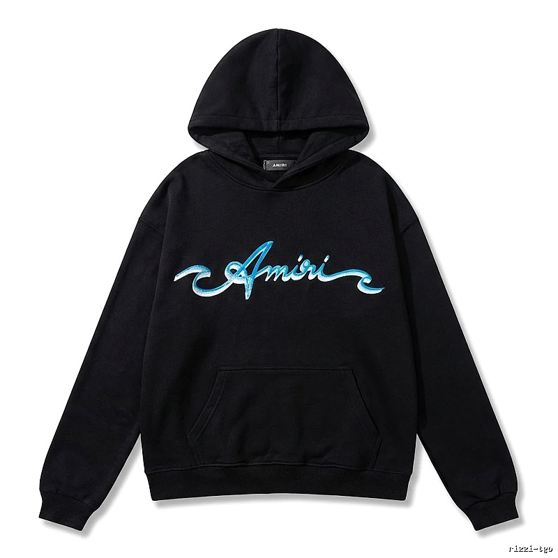 AMIRI Trendy Style Black Hoodie