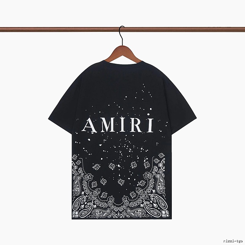 Amiri Weekend Graphic T-shirt White Blue Amiri for Seasonal Looks