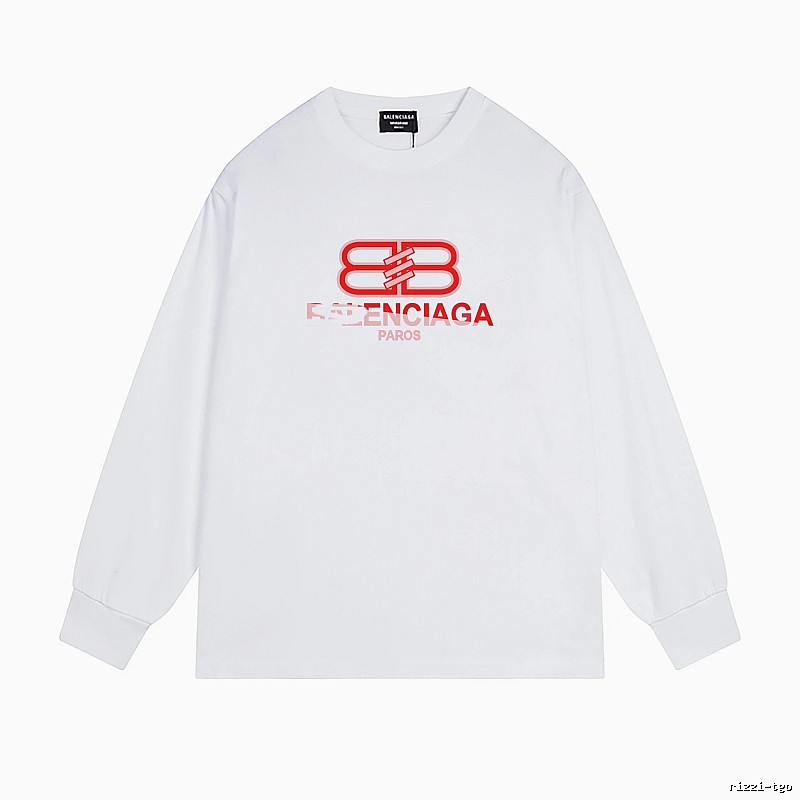 Balenciaga BB Print White T-shirt
