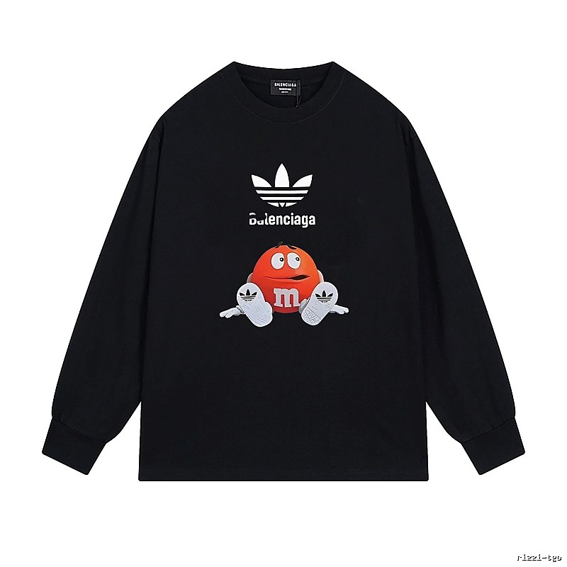 Balenciaga Co-branded Trendy T-shirt