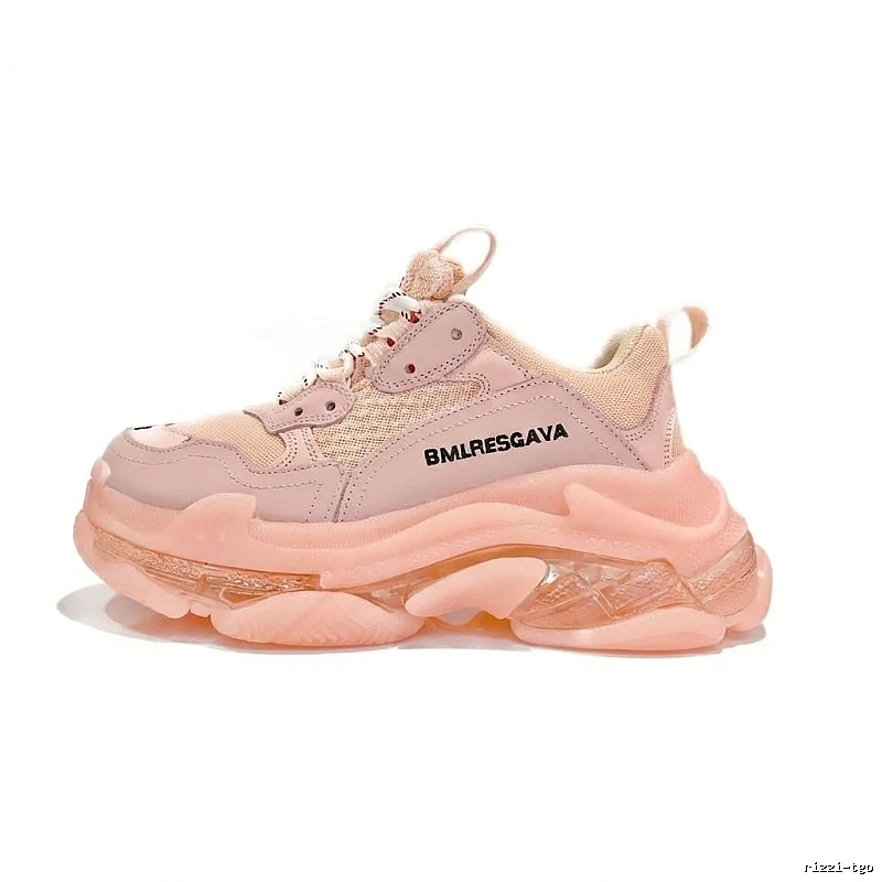 Balenciaga dad-style pink shoes