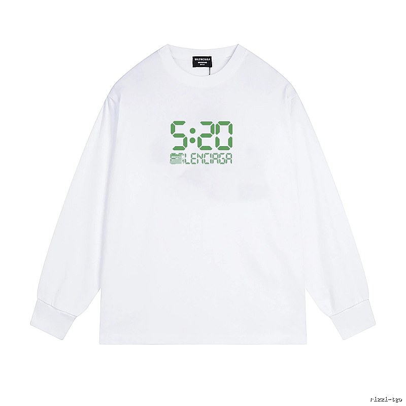 Balenciaga digital-style white T-shirt