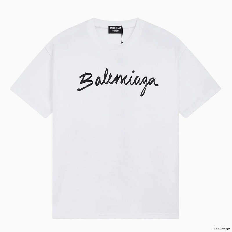 Balenciaga letter simple white T-shirt