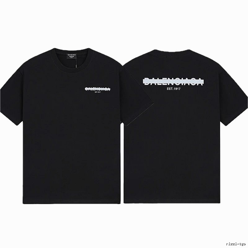 Balenciaga LOGO Printed Street Style Black T-shirt