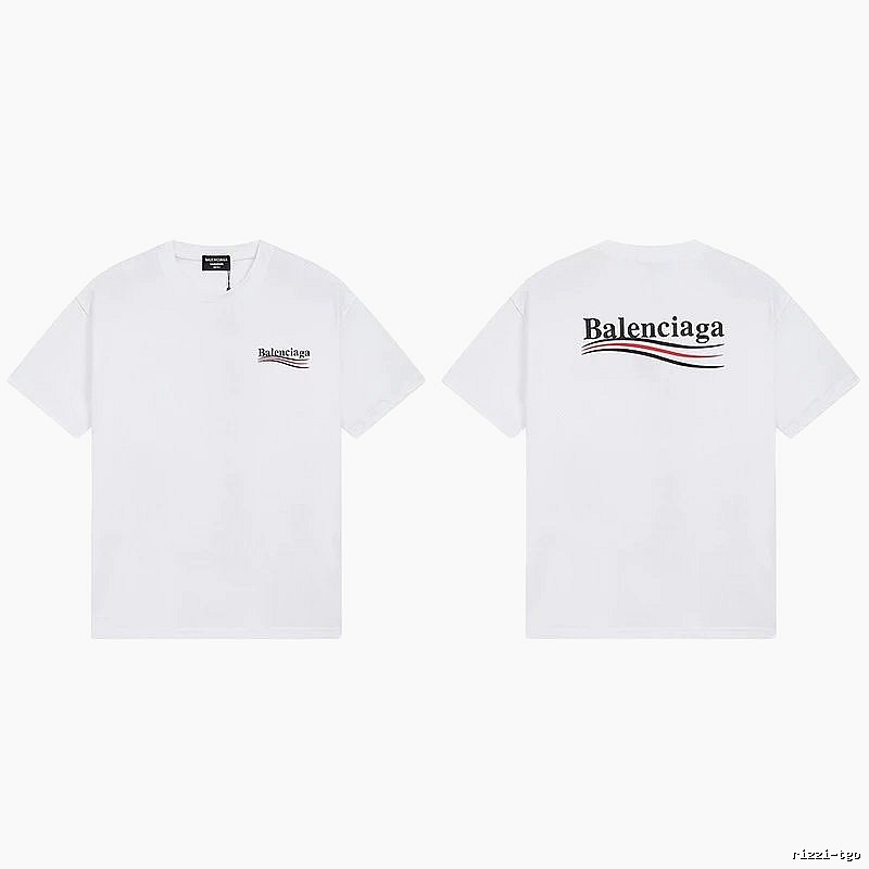 Balenciaga minimalist style white T-shirt