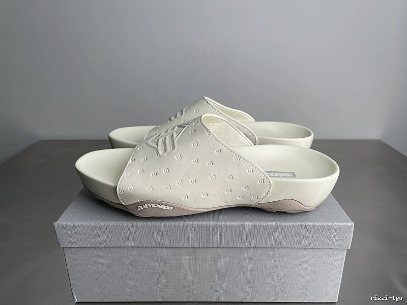 Balenciaga Monogram Trendy Cool Style Off-White Slides