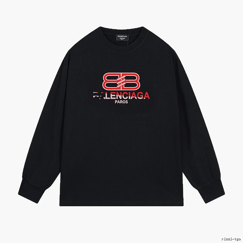 Balenciaga PAROS series black T-shirt