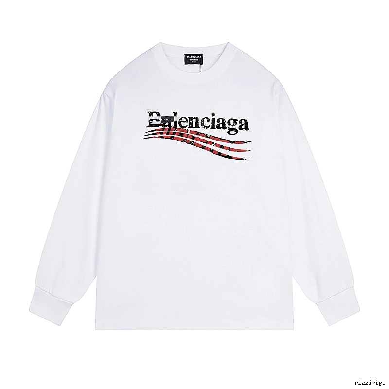 Balenciaga retro-style white T-shirt
