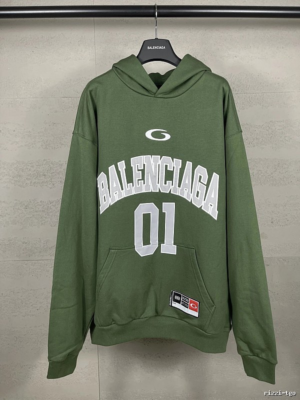 Balenciaga sporty green sweatshirt