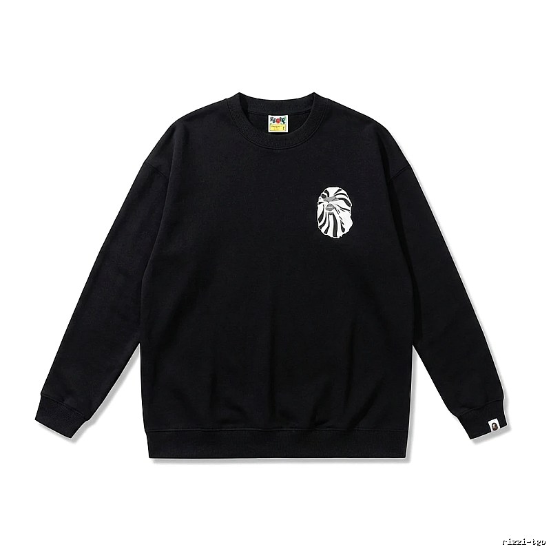 Bape Ape Head Casual Black Sweatshirt
