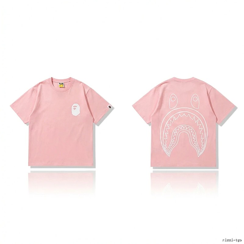 Bape Shark Series Pink T-shirt