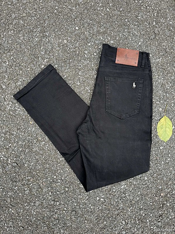 Black RalphLauren Slim Logo Pants - Everyday Edit