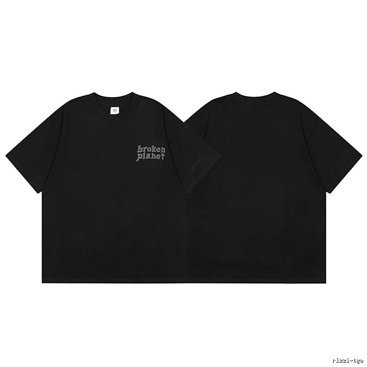 Broken Hearts Raised-Print Graphic Black Style Bpi08 Graphic T-Shirt Weekend Wear