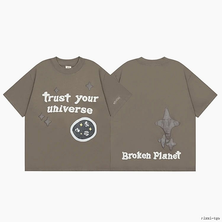 Broken Hearts Raised-Print Graphic Camel Style Bpi10 Graphic T-Shirt Travel Styling